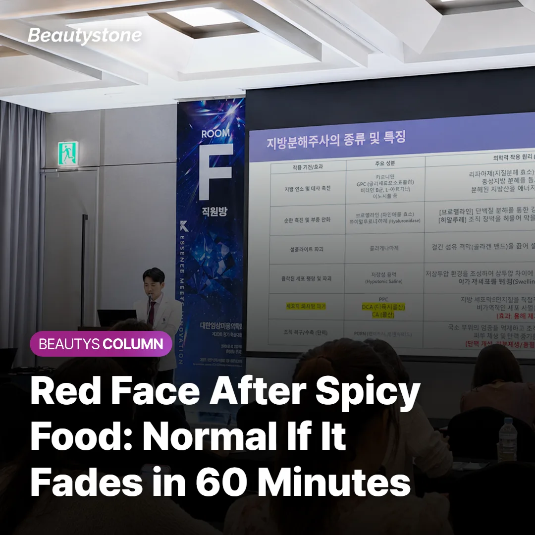 Red Face After Spicy Food: Normal If It Fades in 60 Minutes