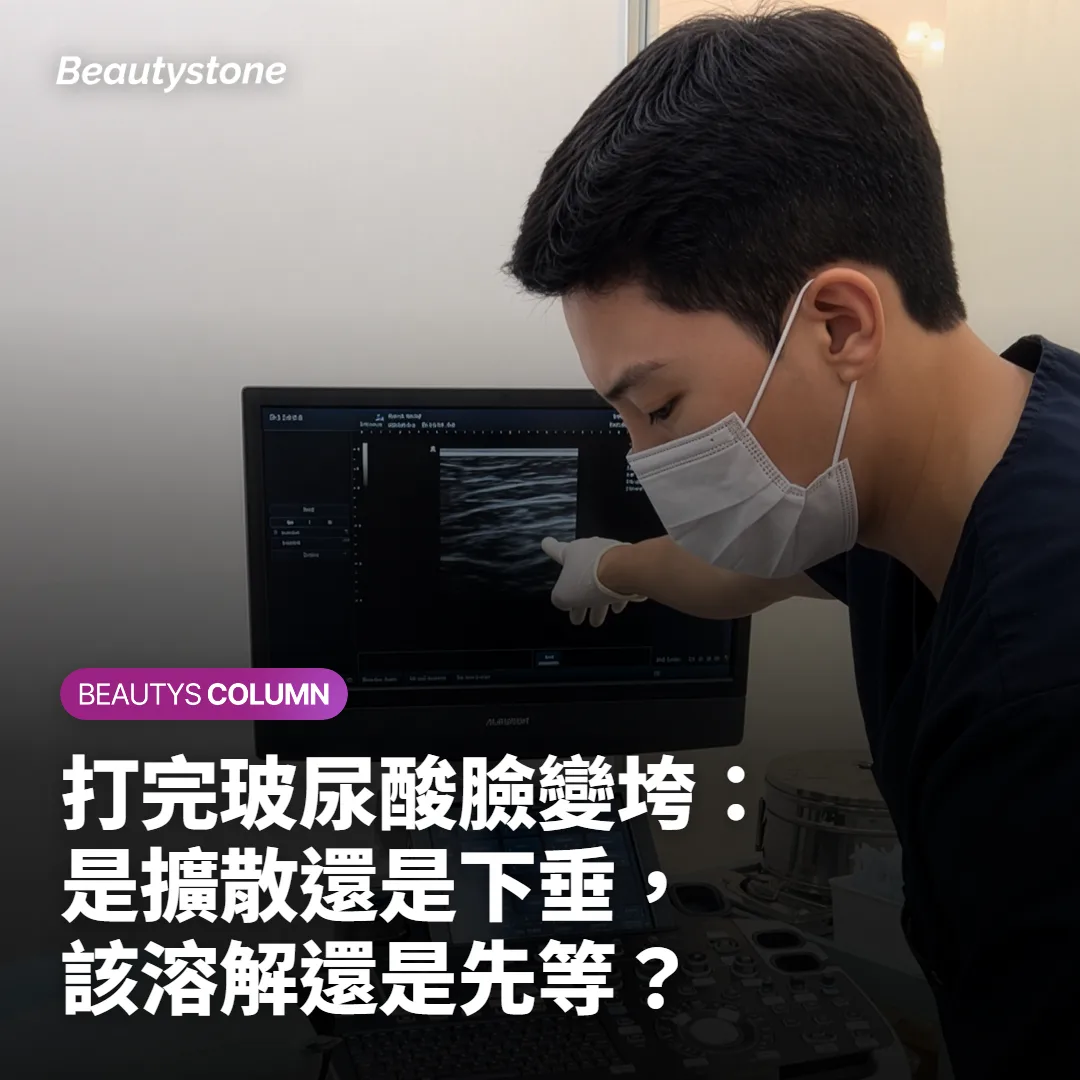 打完玻尿酸臉變垮:是擴散還是下垂,該溶解還是先等?