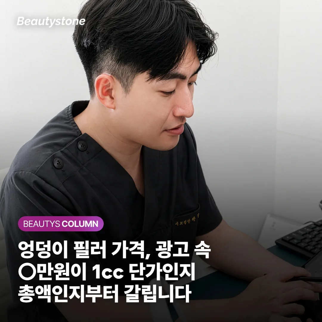 엉덩이 필러 가격, 광고 속 ○만원이 1cc 단가인지 총액인지부터 갈립니다