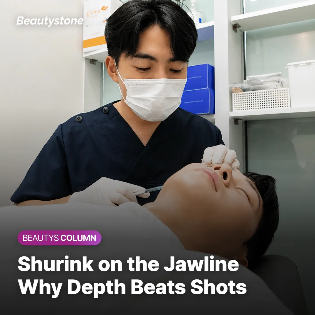 Shurink on the Jawline: Why Depth Beats Shots